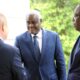 President Putin wuth Macky Sall and Moussa Faki Mahamat