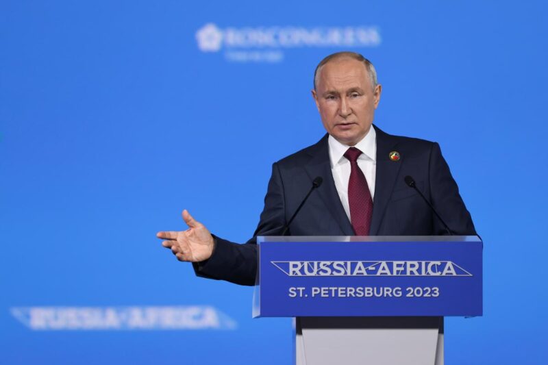 Putin. St. Petersburg. July 27