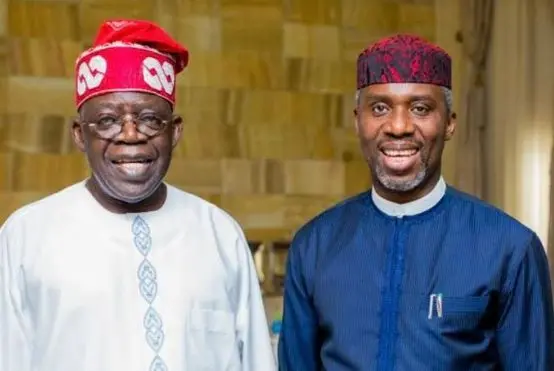 Uche Nwosu and Tinubu