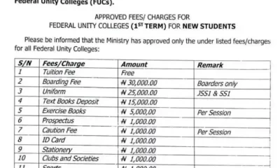 FG and Unity Colleges