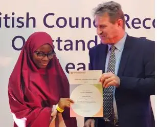 Abiola - cambridge-award