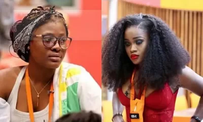 Cee-C and Alex of BBNaija at the BBNaija All-Star