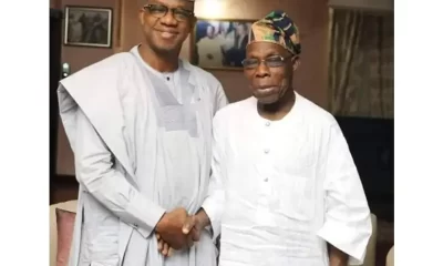 Dapo Abiodun and Obasanjo