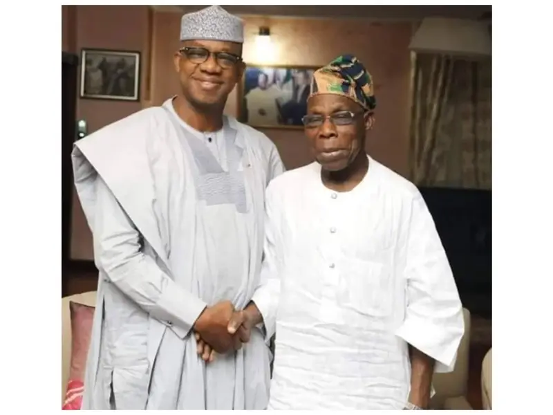 Dapo Abiodun and Obasanjo