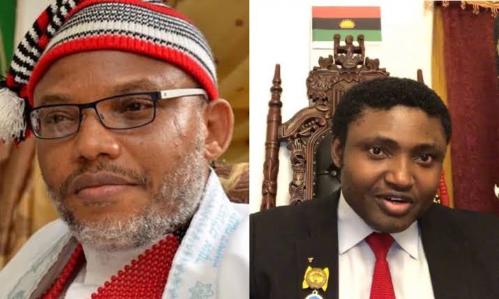 Nnamdi Kanu and Simon Ekpa