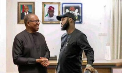 Fake picture of Peter Obi and Seyi Tinubu