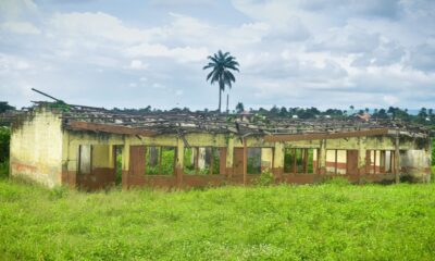 Dilapidated primary school in Osun