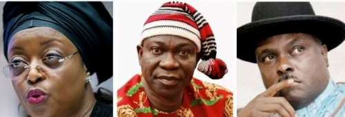 Diezani, Ike Ekweremadu and Ibori