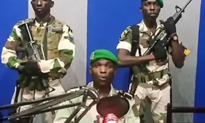 Gabon soldiers