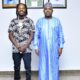 Naira Marley and Director, Buba Marwa