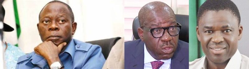 Oshiomole, Obaseki and Shuaibu