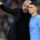 Phil Foden and Pep Guardiola