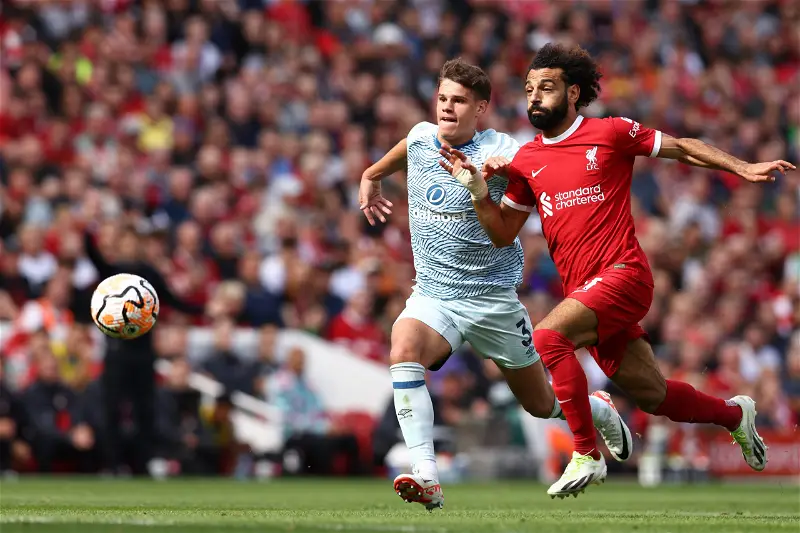 Mohammed Salah of Liverpool