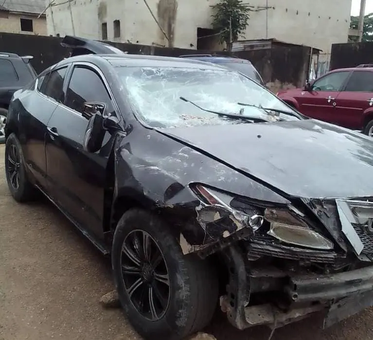 NDLEA and Drug Dealer car