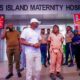 Sanwo-Olu at the Island hospital