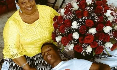 Wizkid and mother