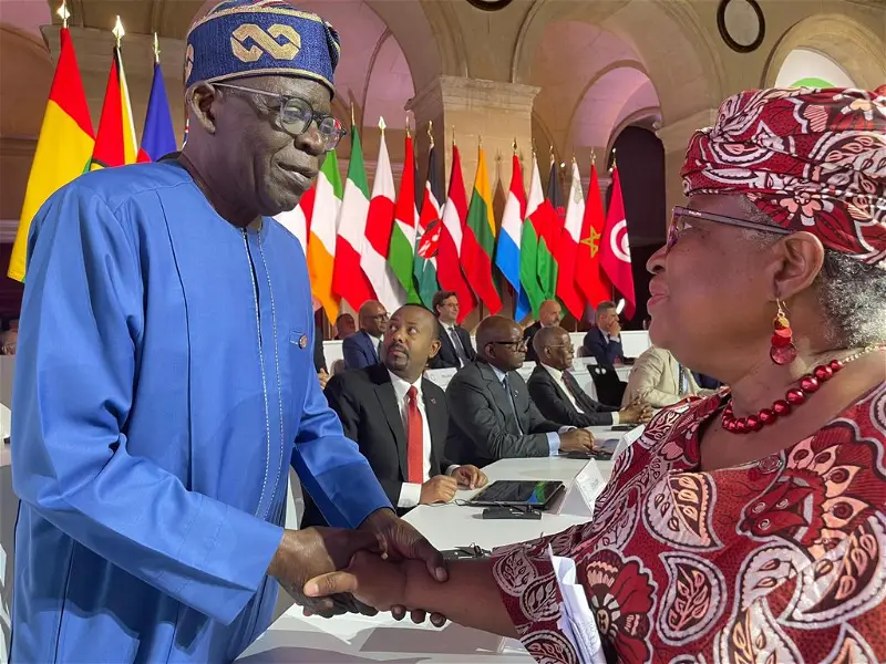 Tinubu and Ngozi Okonjo-Iweala