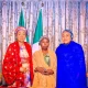Remi Tinubu and the rescued Chibok schoolgirl