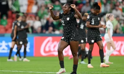 Super Falcon player, Michelle Alozie