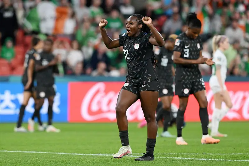 Super Falcon player, Michelle Alozie