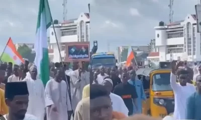 Protest in Kano over Niger Republic impending war