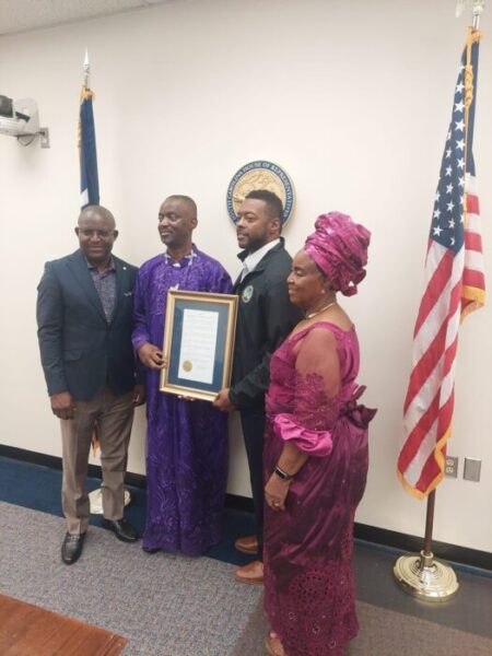 His Majesty(HRM) Dein, Doctor Kiarekugbei in America