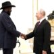 Salvatore Kiir. Vladimir Putin.