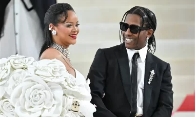 Asap Rocky and Rihanna