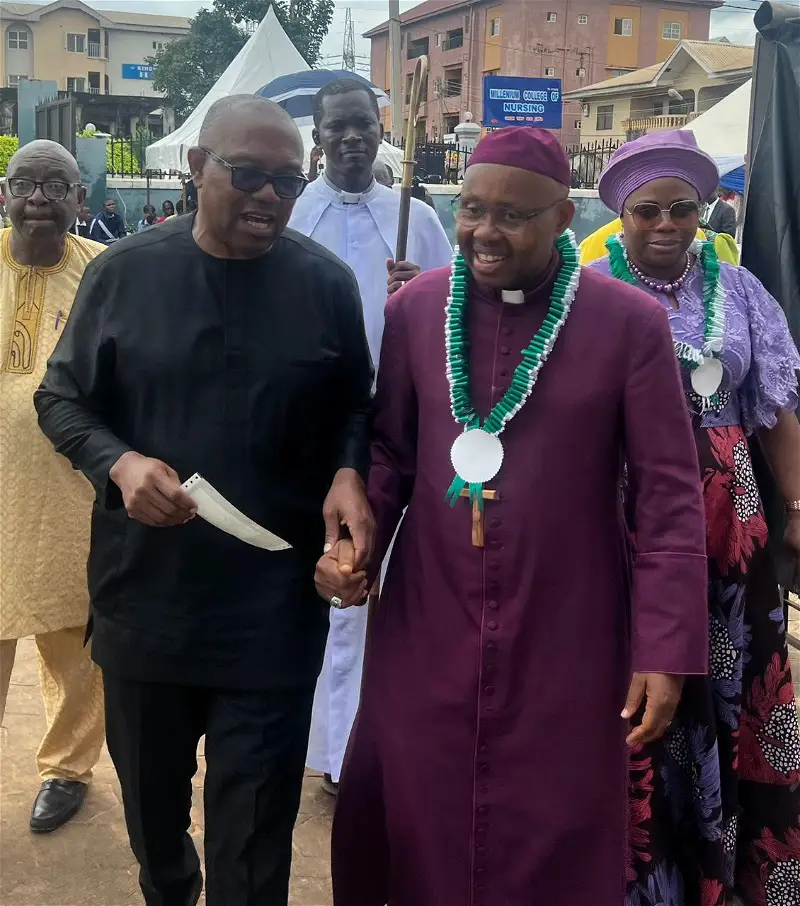 Peter Obi gifts Anglican Church