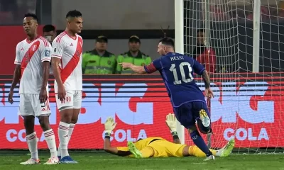Messi scores for Argentina