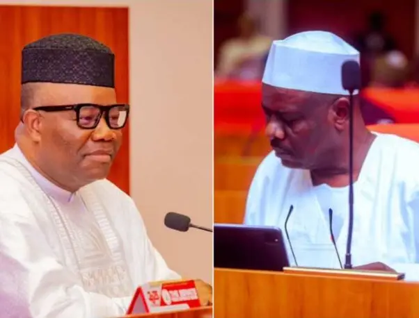 Godswill Akpabio and Ali Ndume