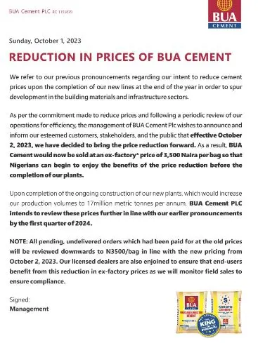 BUA Cement