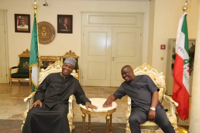 Bukola Saraki and Wike