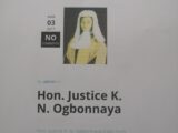 Justice Kezia Ongbonnaya