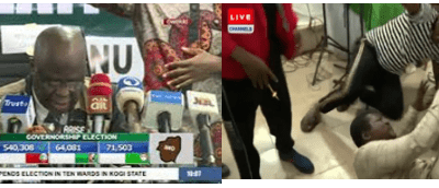 Labour party man beaten by INEC Staff