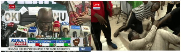 Labour party man beaten by INEC Staff