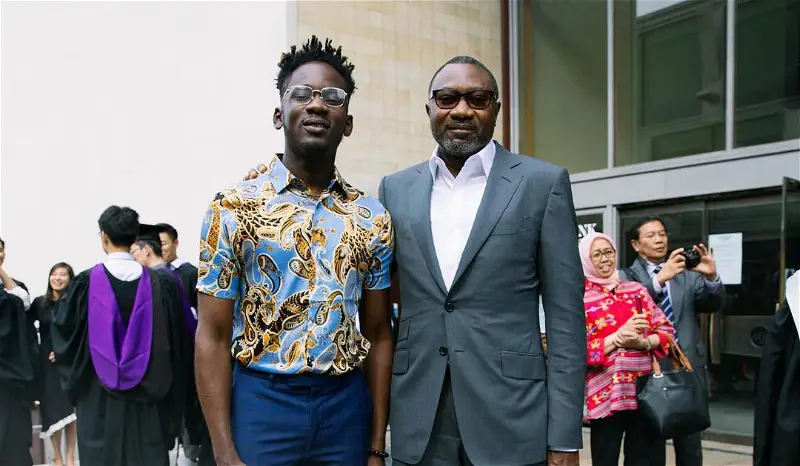 Mr Eazi and Otedola