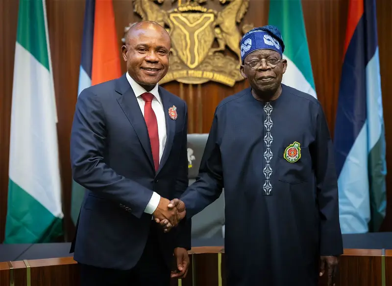 Peter Mbah and Tinubu