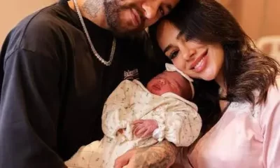 Neymar and girlfriend