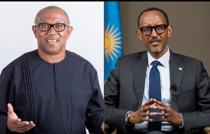 Peter Obi and Paul Kagame