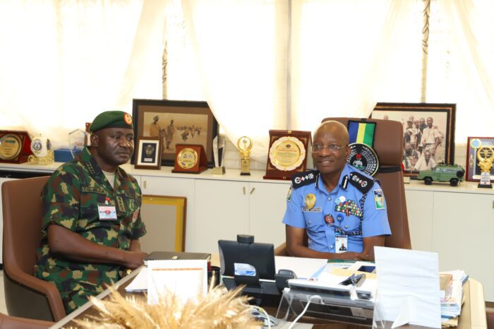 IGP Egbetokun and COAS Lagbaja