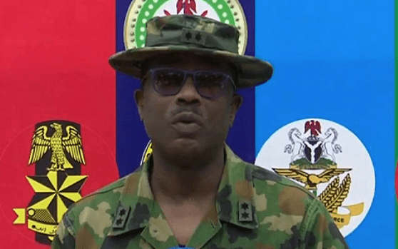 Director, Media Operations, DHQ, Maj. Gen. Edward Buba