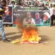Shiite members burn Israel and US flag in Abuja