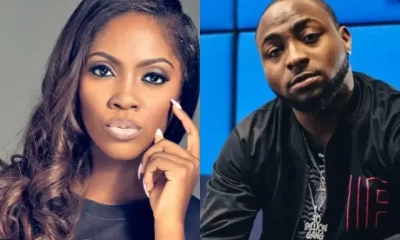 Tiwa Savage and Davido
