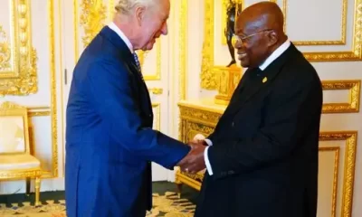King Charles III and Nana Akufo-Addo