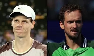 Jannik Sinner and Medvedev