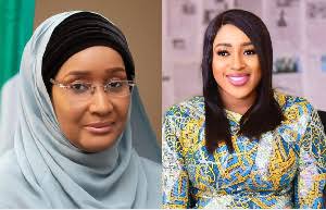 Betta Edu and Sadiya Umar Farouq