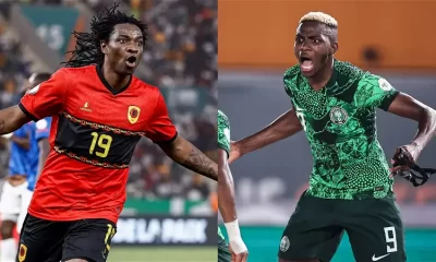 Super Eagles vs Angola - Osimhen