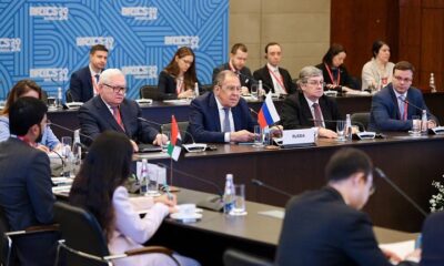Foreign Minister Sergey Lavrov at the BRICS Sherpa meeting. Jan. 30 Jan 1, 2024