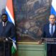 Gambia Mamadou Tangara and Russian Sergey Lavrov. Jan. 30, 2024